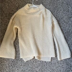 O'Neill Beige Textured Knit Sweater